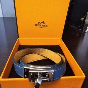 Hermés Kelly Double Tour Bracelet